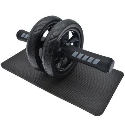 High-Quality Ab Roller Fitness Equipment - 15cm Silent Non-Slip Double-Wheel Abdominal Wheel for Effective Gym Workouts and Muscle Development